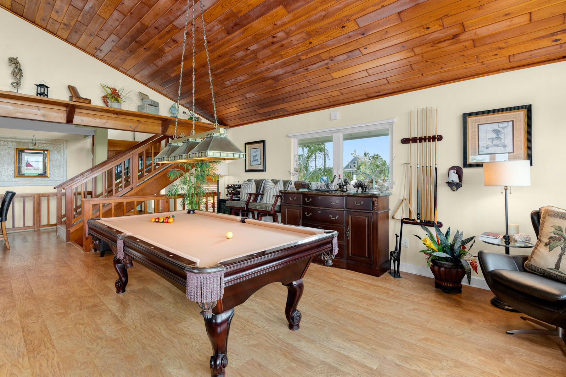 51 Mutiny Place Key Largo, FL 33037 - Photo 27 of 75 a room with lots of furniture and wooden floor