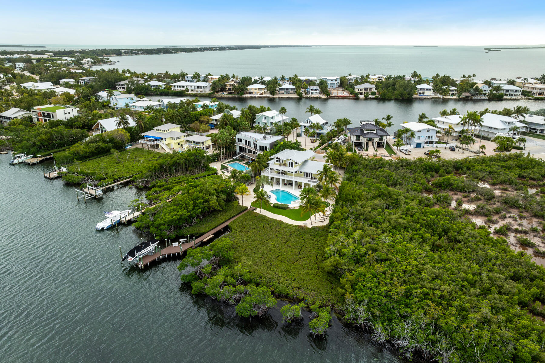 51 Mutiny Place Key Largo, FL 33037 - Photo 8 of 75 Aerial from North views