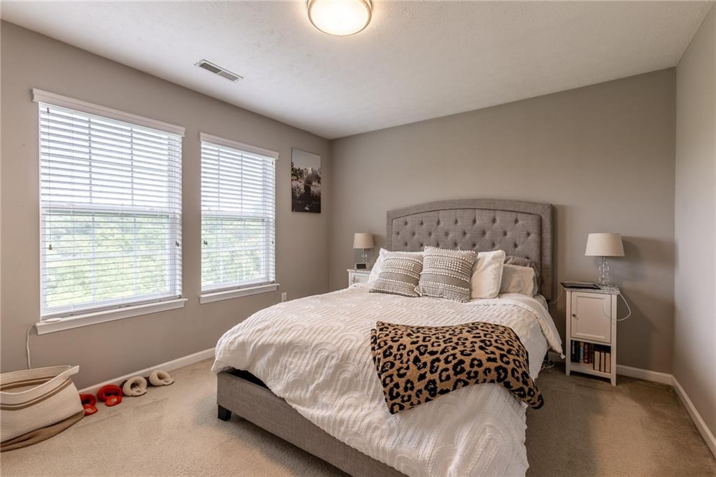 44 Truman Circle McKees Rocks, PA 15136 - Photo 17 of 36 a bedroom with a bed and a window