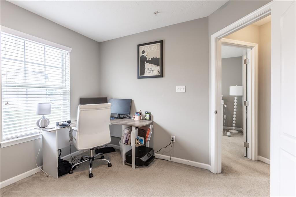 44 Truman Circle McKees Rocks, PA 15136 - Photo 27 of 36 a view of a workspace with furniture and a window