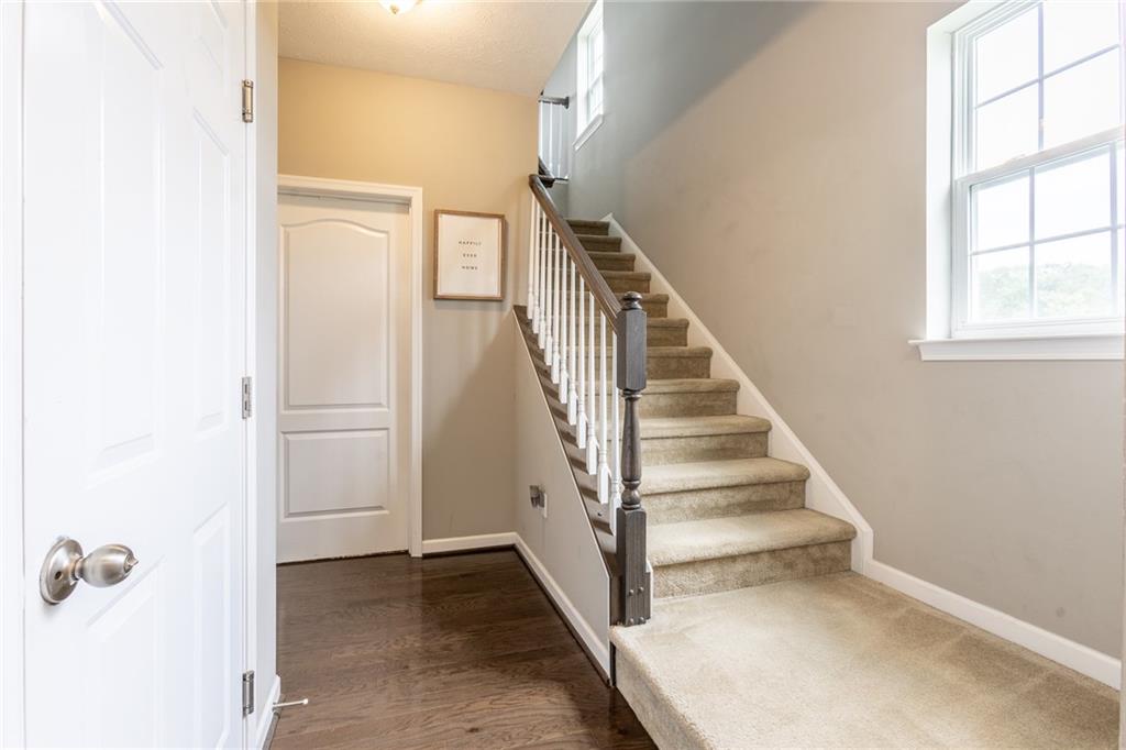 44 Truman Circle McKees Rocks, PA 15136 - Photo 30 of 36 a view of entryway and hall with wooden floor