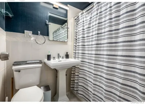 a bathroom with a sink and a toilet