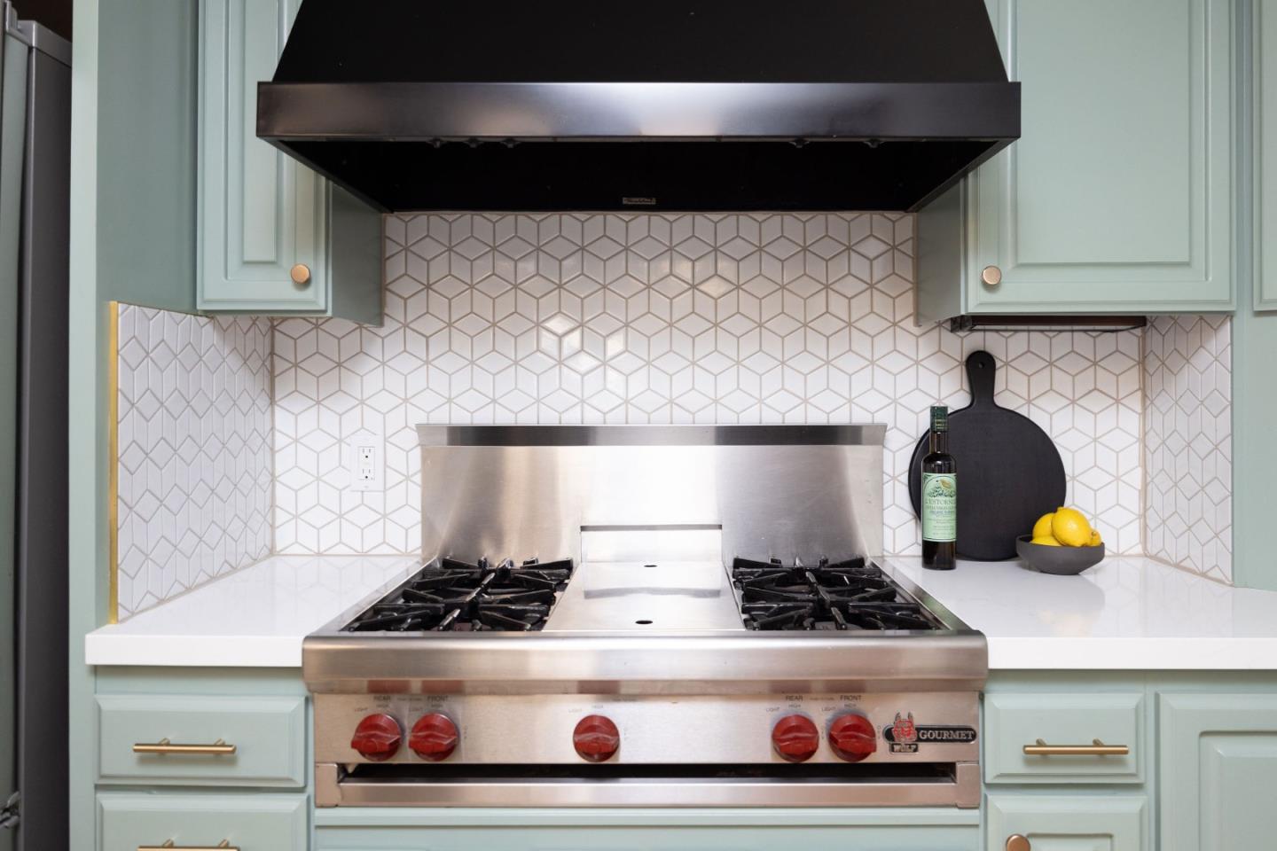 1160 Cedar Street Montara, CA 94037 - Photo 10 of 56 a stove top oven sitting inside of a kitchen