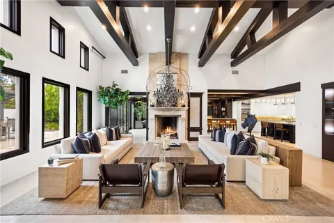 a outdoor living space with patio furniture