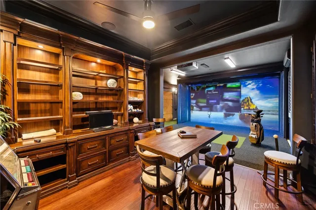 a view of a indoor basketball court