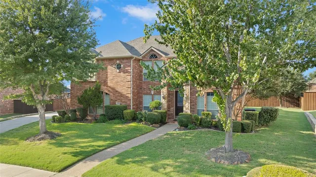 a view of a big yard next to a big yard