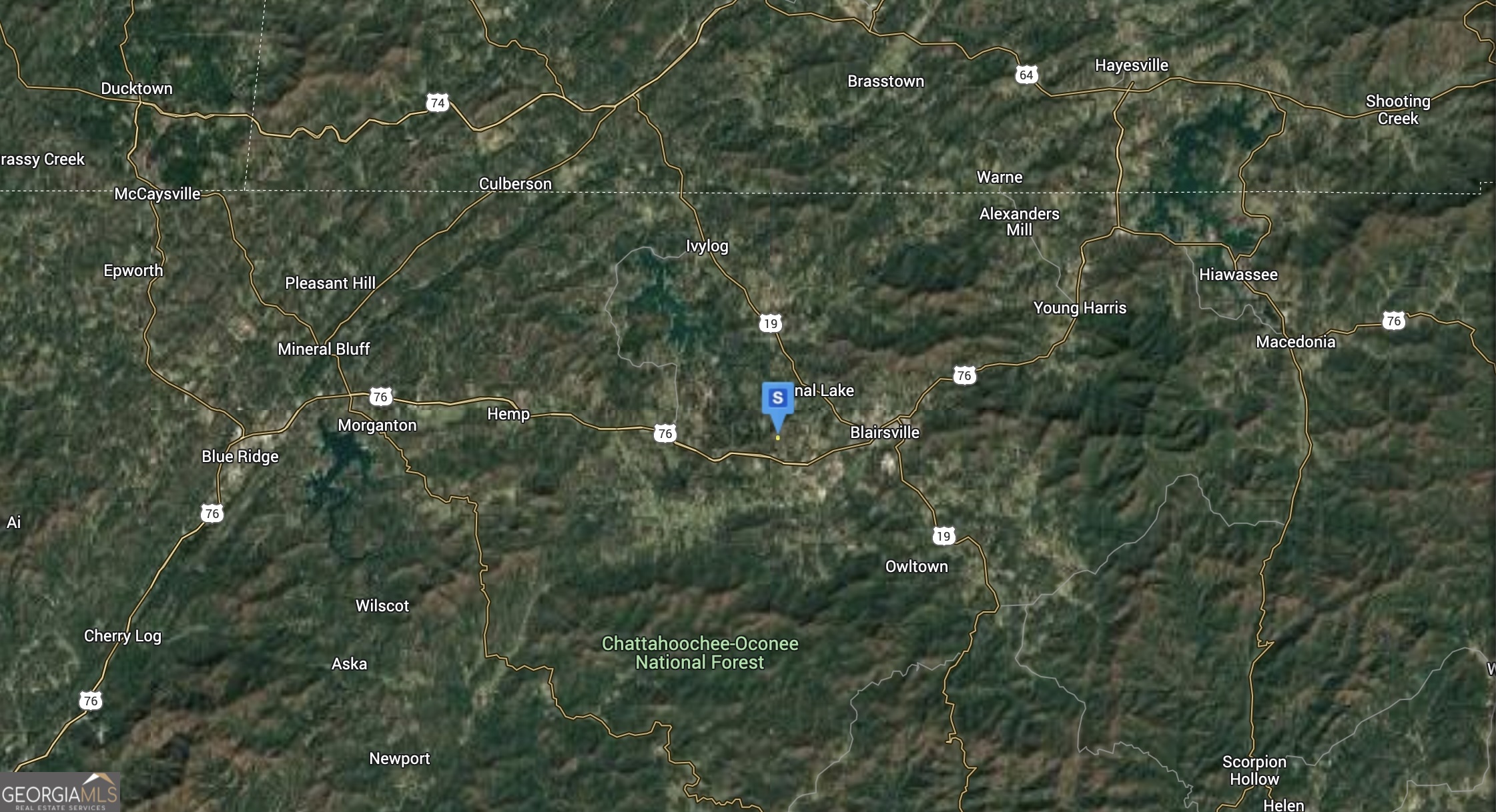 1318 Winding Ridge Blairsville, GA 30512 - Photo 5 of 5 a view of a house with a plant