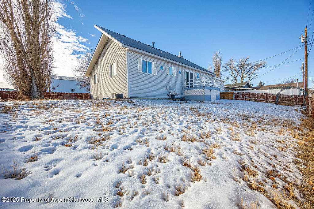 298 Middle Street Rangely, CO 81648 - Photo 56 of 75 a house view with a backyard space