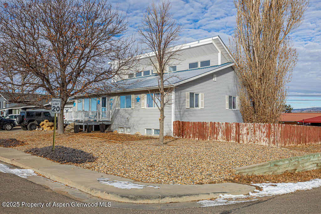 298 Middle Street Rangely, CO 81648 - Photo 60 of 75 a view of a house with snow on the road