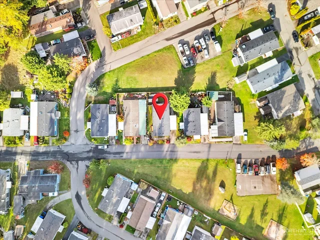 a view of swimming pool with outdoor seating
