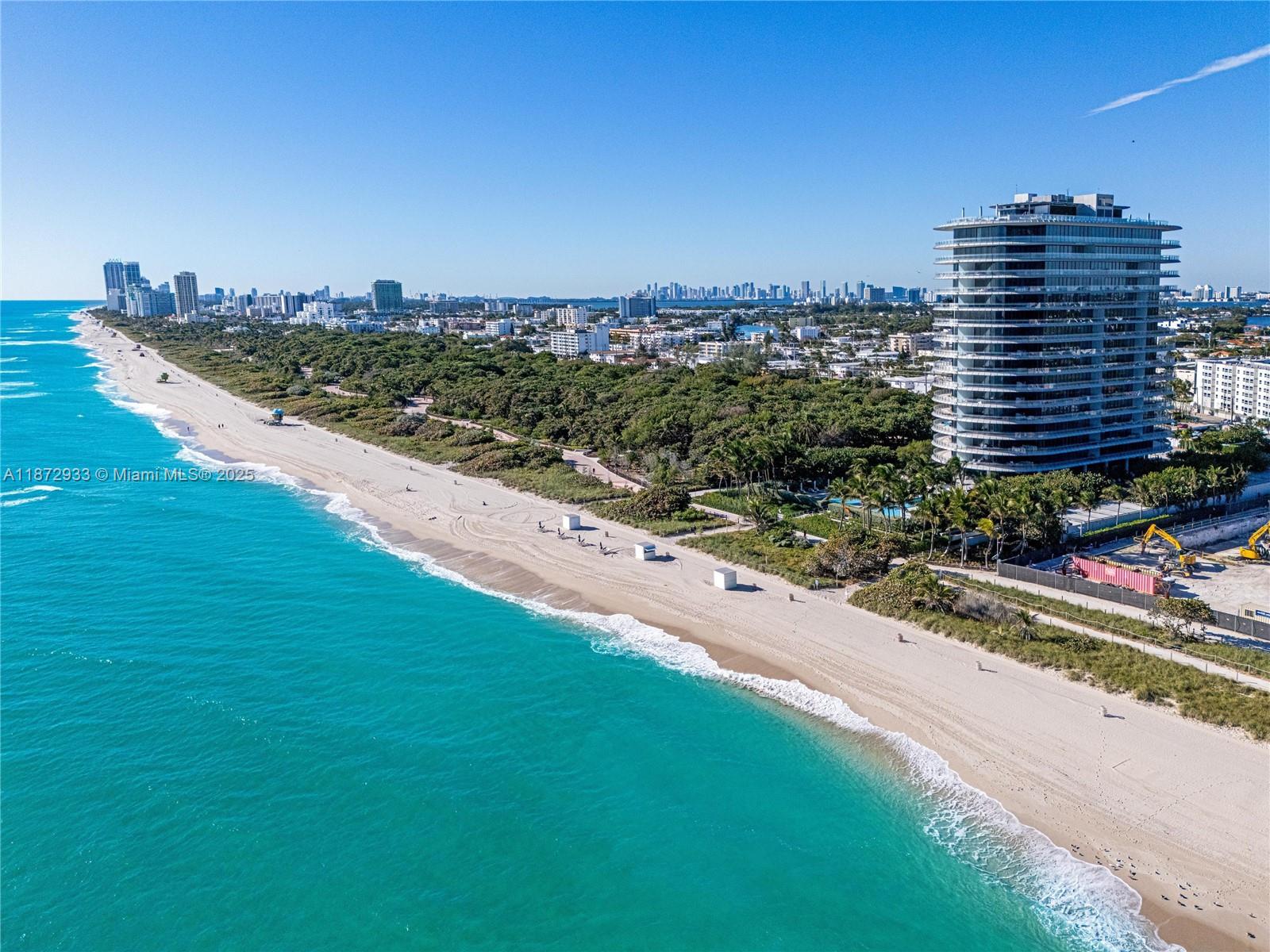 8701 Collins Avenue, Unit 804 Miami Beach, FL 33154 - Photo 4 of 25 a view of a city with tall buildings