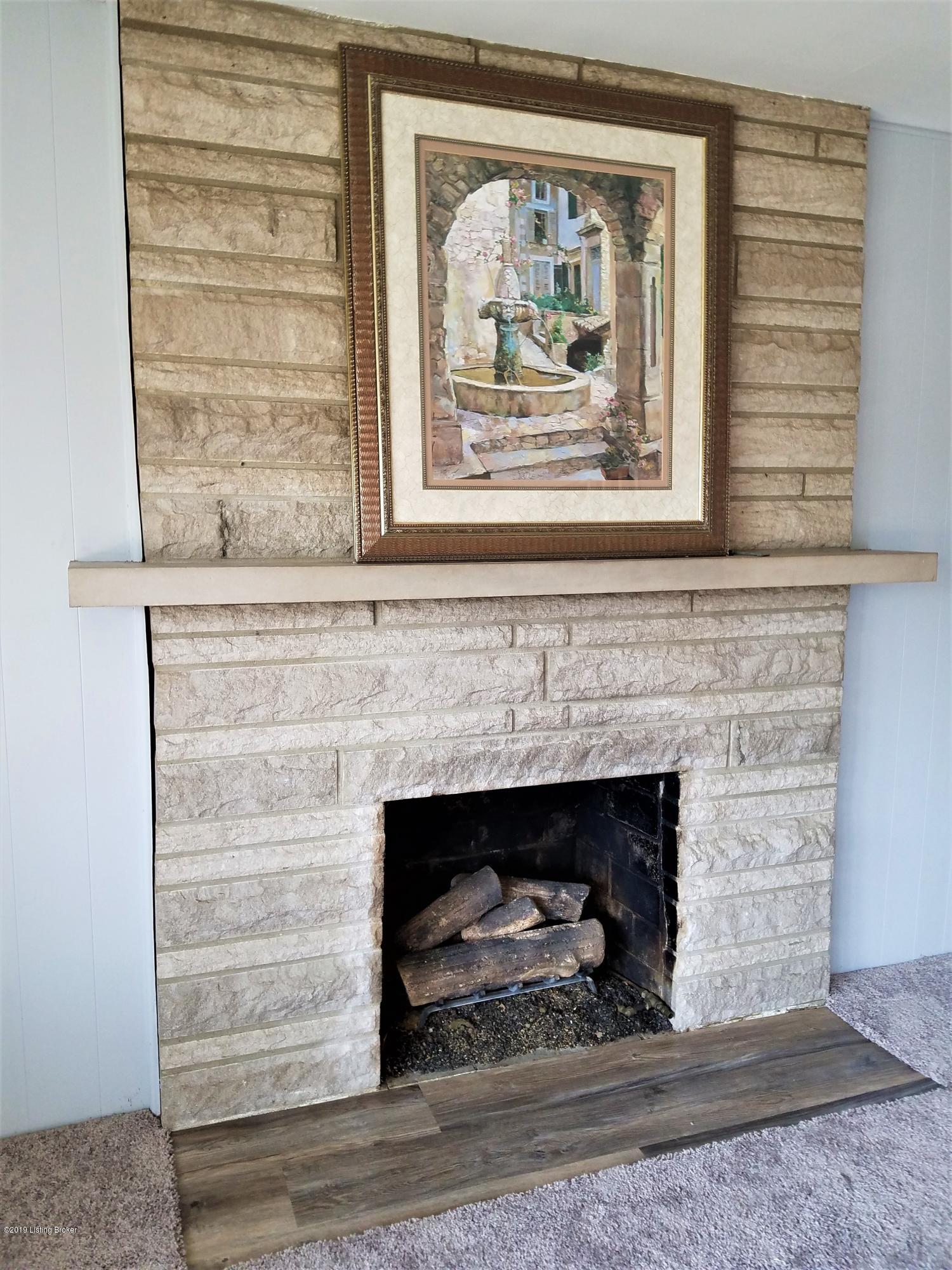 7710 Crestline Road Louisville, KY 40214 - Photo 6 of 34 Crestline Fireplace