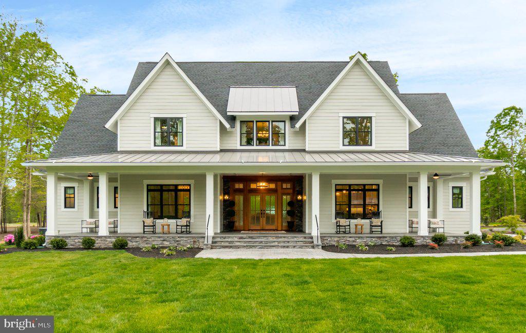 17819 Yatton Road Round Hill, VA 20141 - Photo 2 of 22 DAYLIGHT FRONT ELEVATION