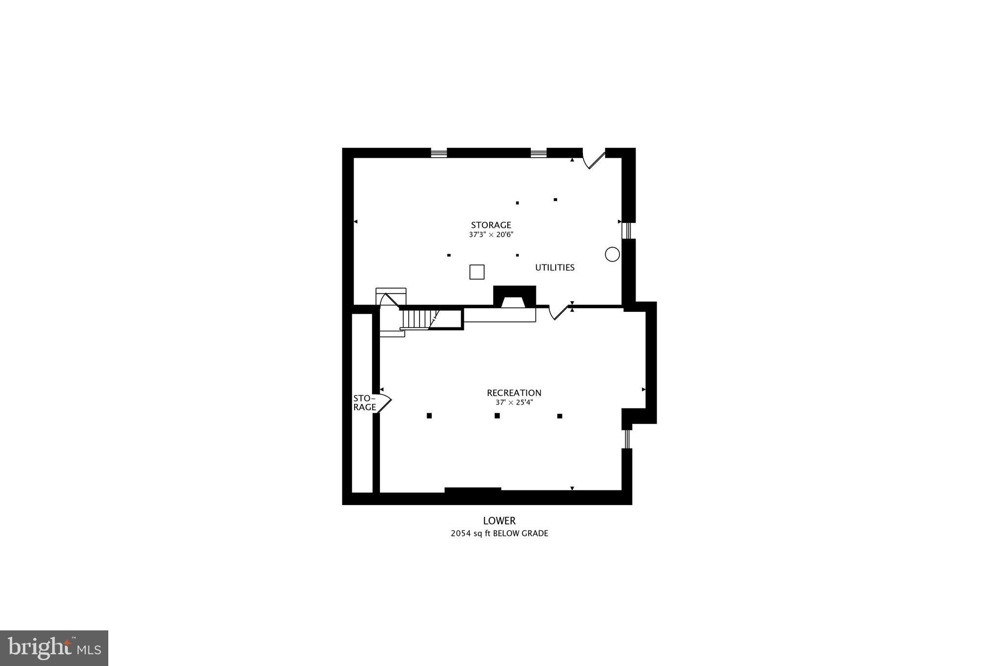 3240 Juniper Lane Huntingtown, MD 20639 - Photo 48 of 48 Floor Plan - Lower Level