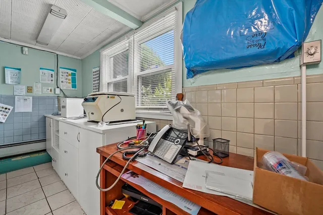 a view of yard with playground and green space