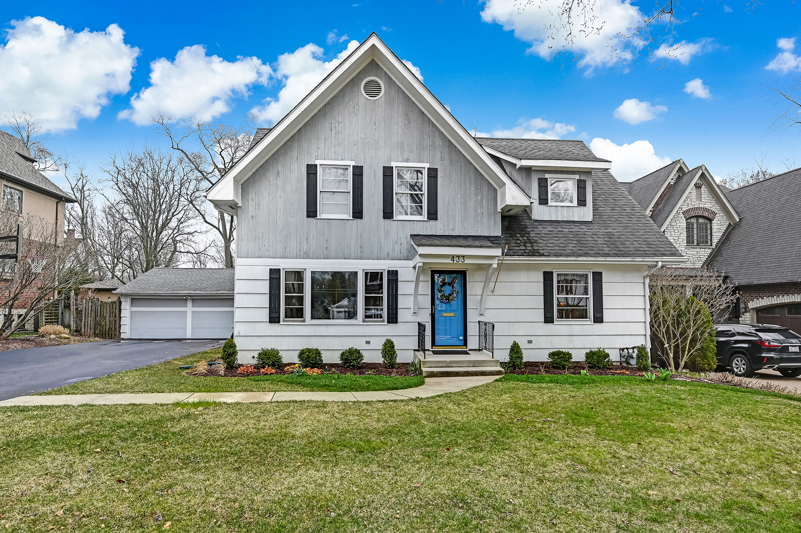 433 South Bruner Street Hinsdale, IL 60521 - Photo 1 of 25 a front view of house with yard and green space