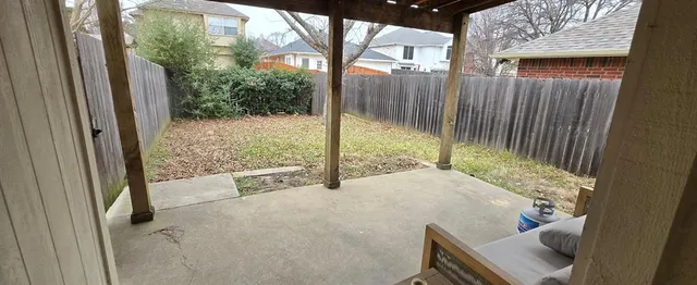 a view of outdoor space and yard