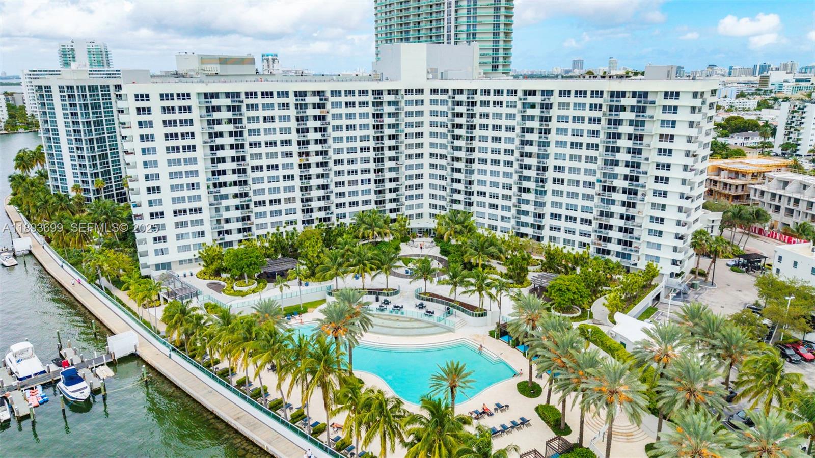 1500 Bay Road, Unit 1122S Miami Beach, FL 33139 - Photo 15 of 32 a view of a city view from a balcony