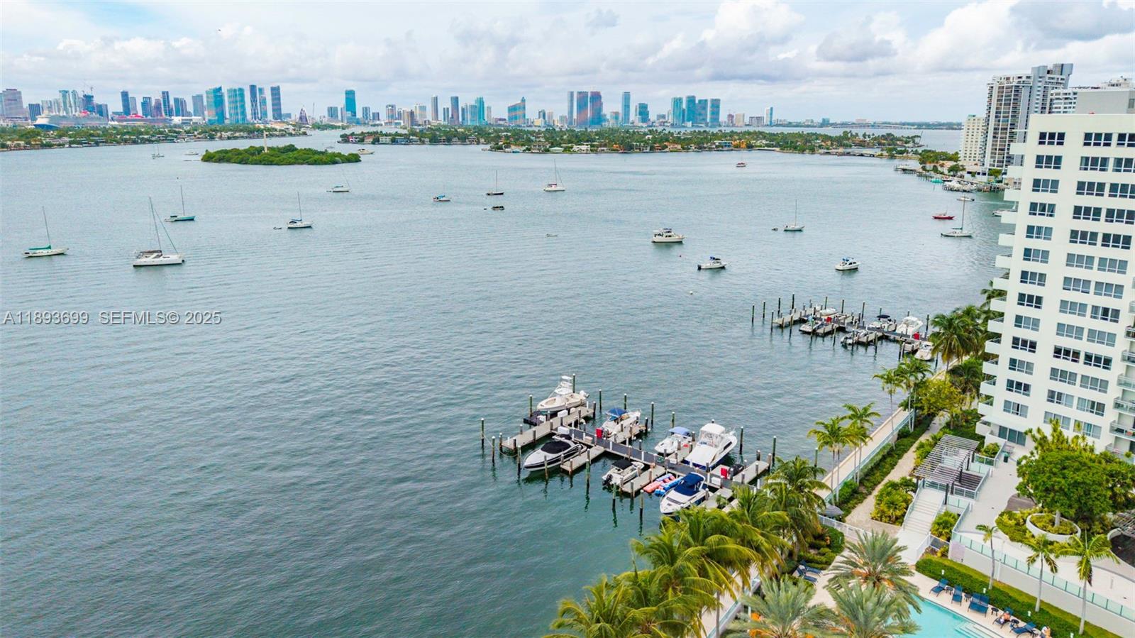 1500 Bay Road, Unit 1122S Miami Beach, FL 33139 - Photo 17 of 32 a view of lake