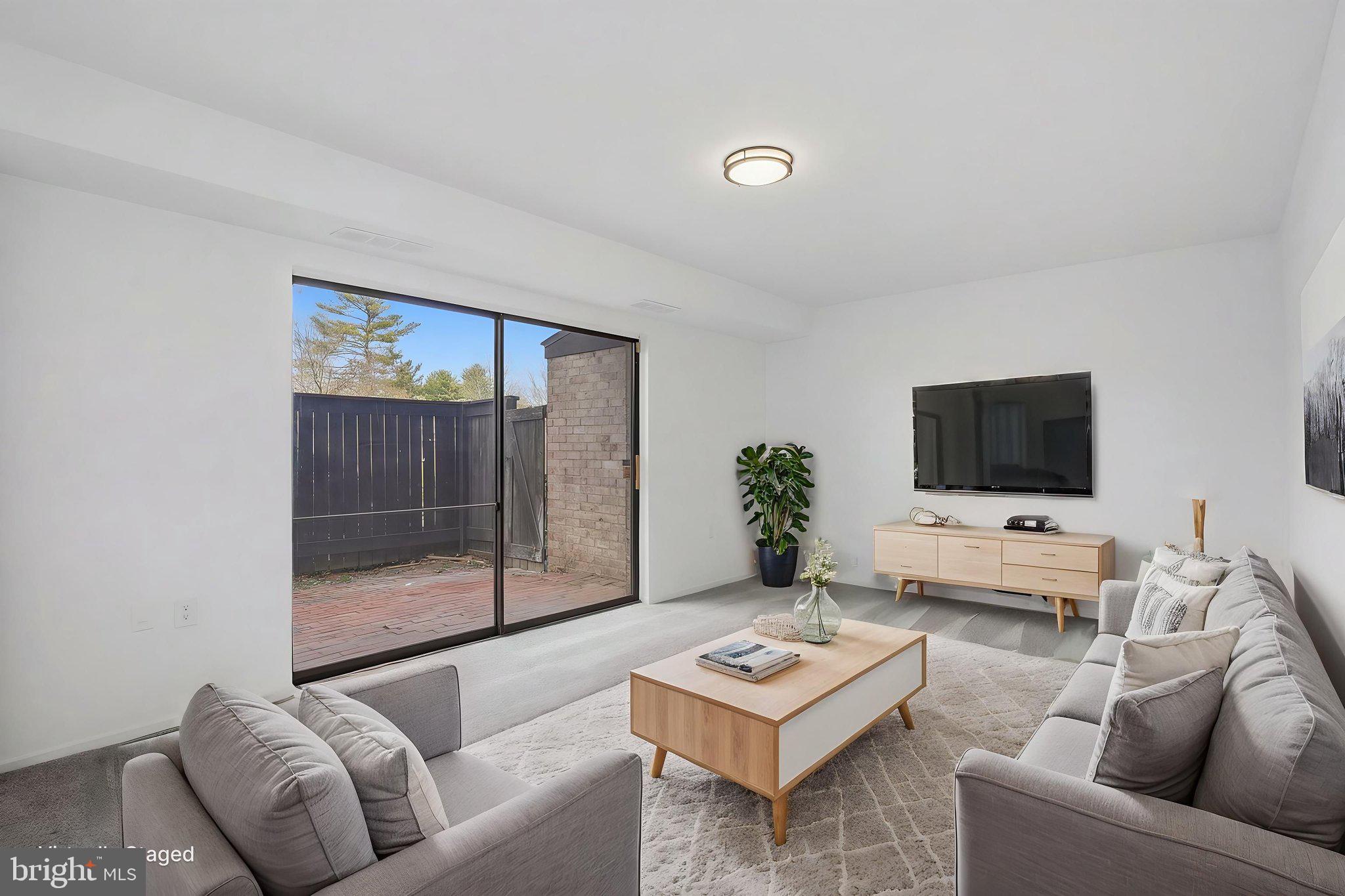 10028 Stedwick Road, Unit 102 Montgomery Village, MD 20886 - Photo 8 of 42 Virtually staged living room
