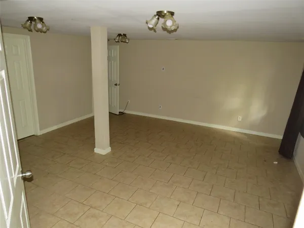 a view of empty room