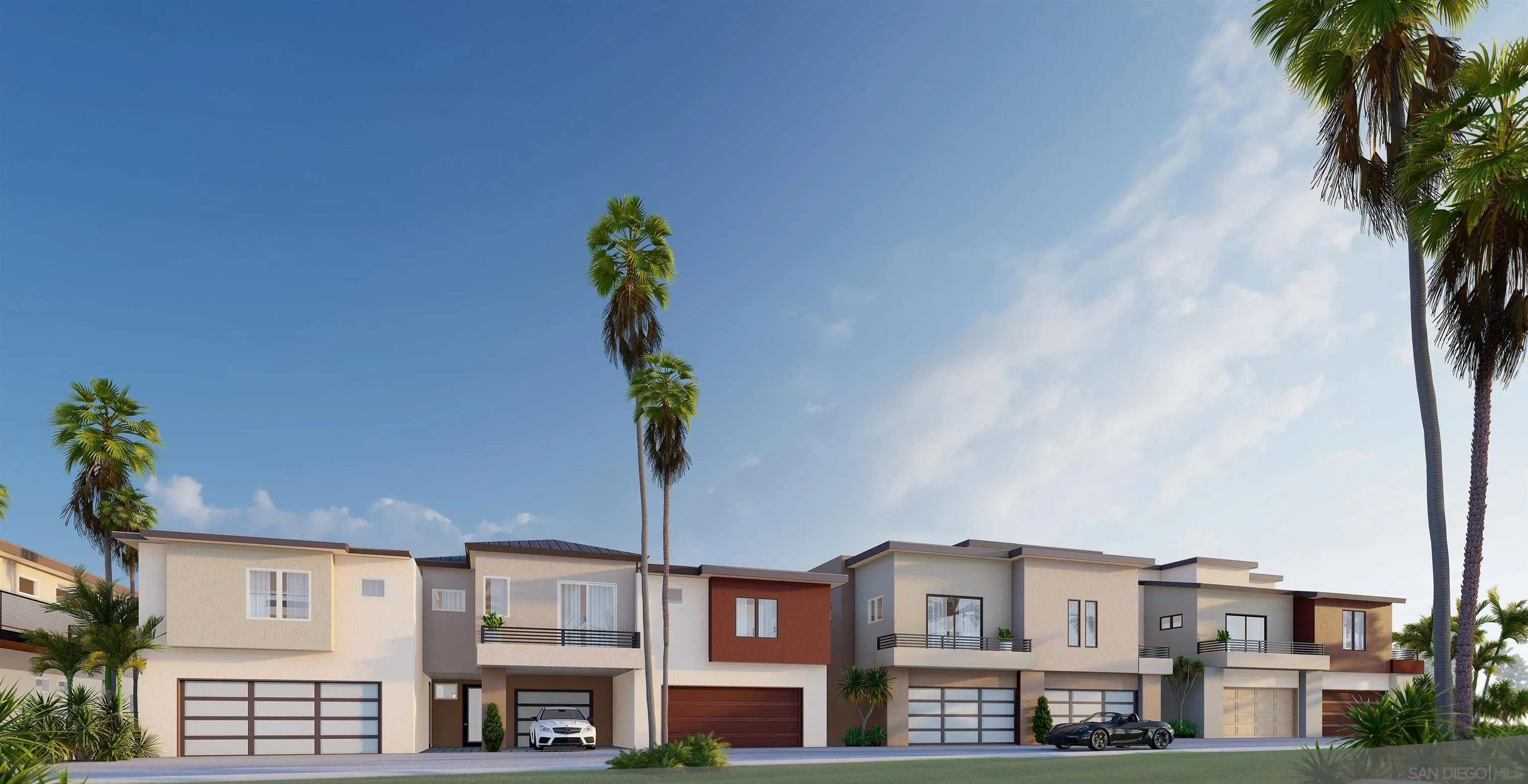 131 Edgeburt Drive Encinitas, CA 92024 - Photo 2 of 25 a front view of residential houses with yard and car parked