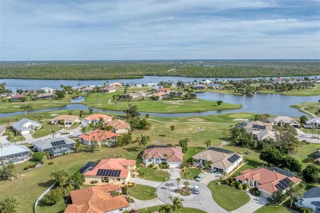 a view of a city with an ocean view