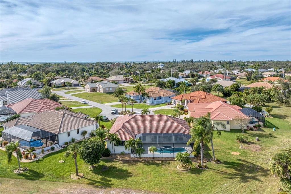 11 Amberjack Terrace Placida, FL 33946 - Photo 34 of 38 a view of a lake with a city