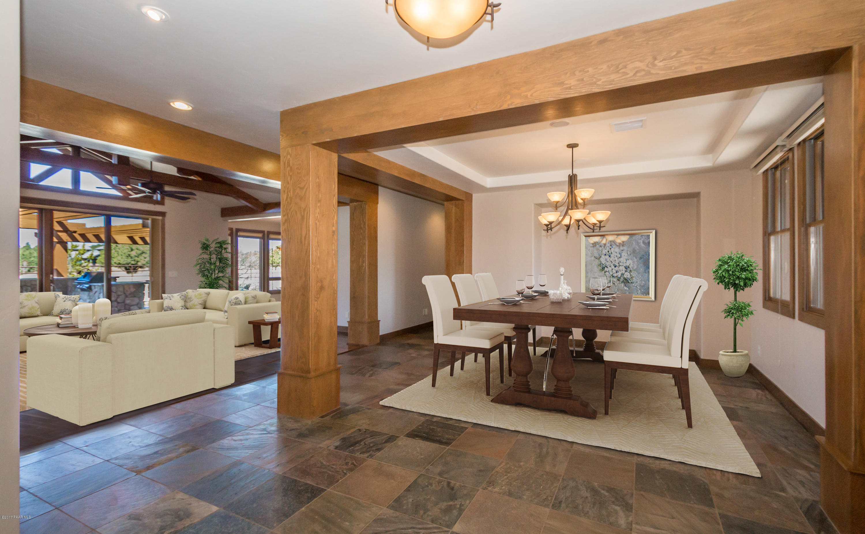 9160 North American Ranch Road Prescott, AZ 86305 - Photo 11 of 59 Virtually Staged Dining