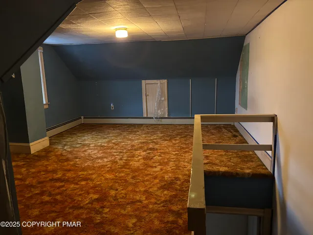 a view of a storage room