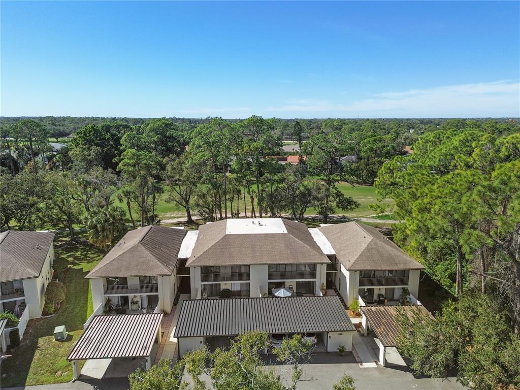 6110 Country Club Way, Unit 204 Sarasota, FL 34243 - Photo 44 of 66 an aerial view of a house