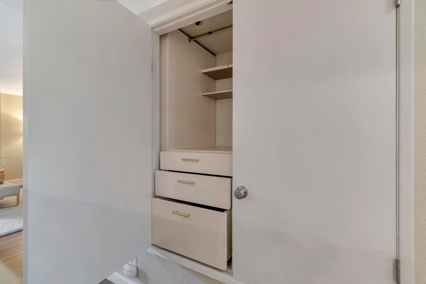 20682 Celeste Circle Cupertino, CA 95014 - Photo 28 of 31 a view of walk in closet with empty racks