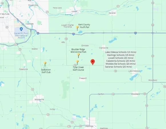 $89,900 | Lot 10 High Rdg Court, Freeport, MI 49325