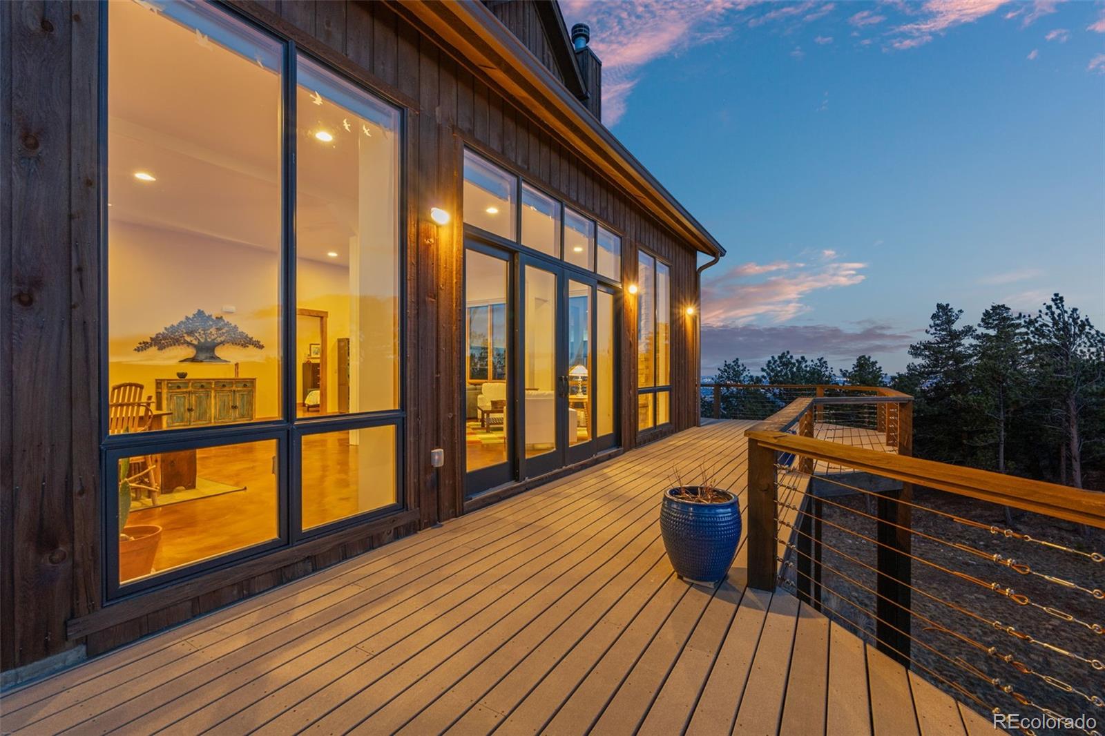 27659 Misty Road Golden, CO 80403 - Photo 21 of 50 a view of balcony with a patio