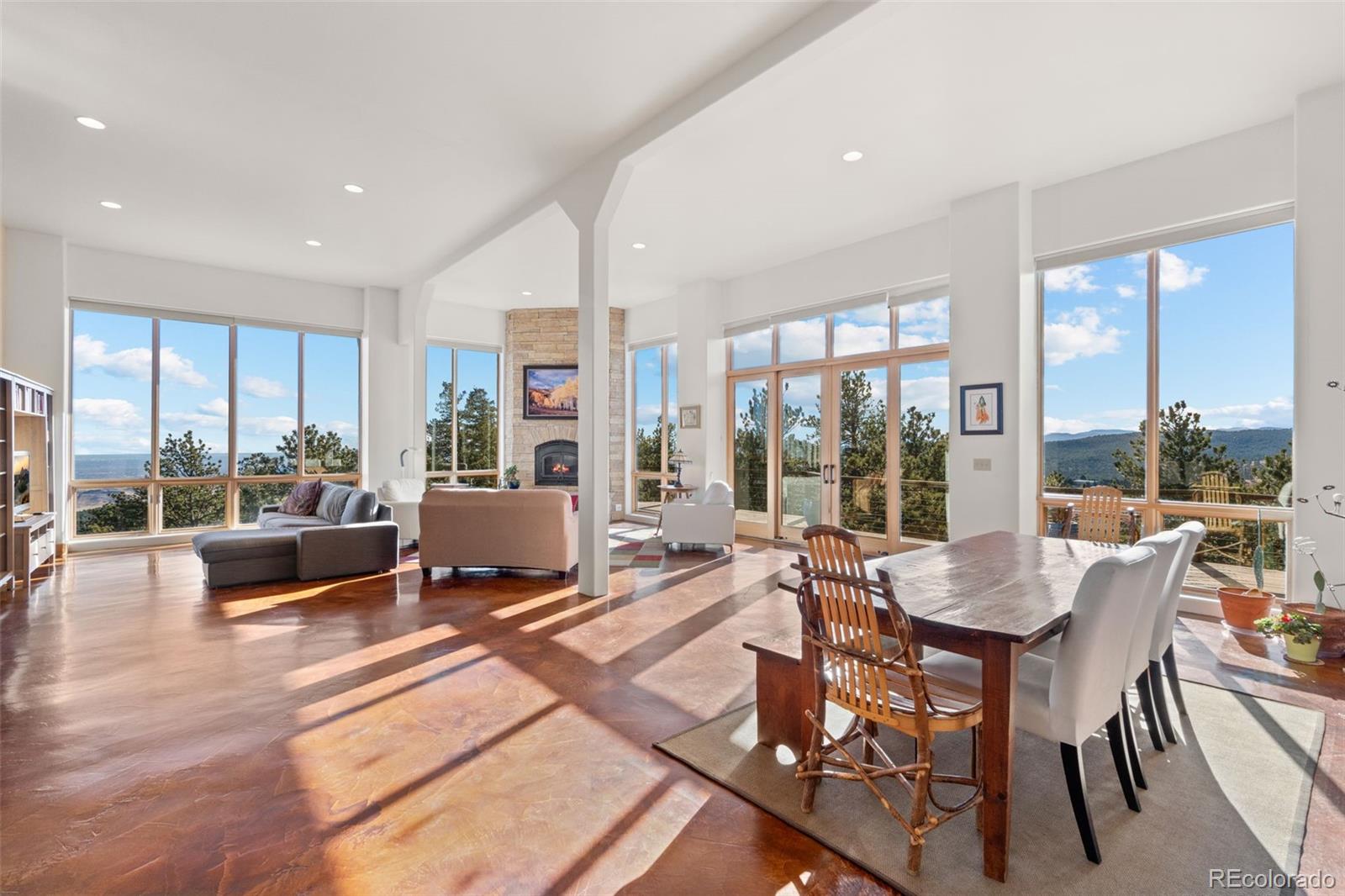 27659 Misty Road Golden, CO 80403 - Photo 3 of 50 a living room with furniture and a large window