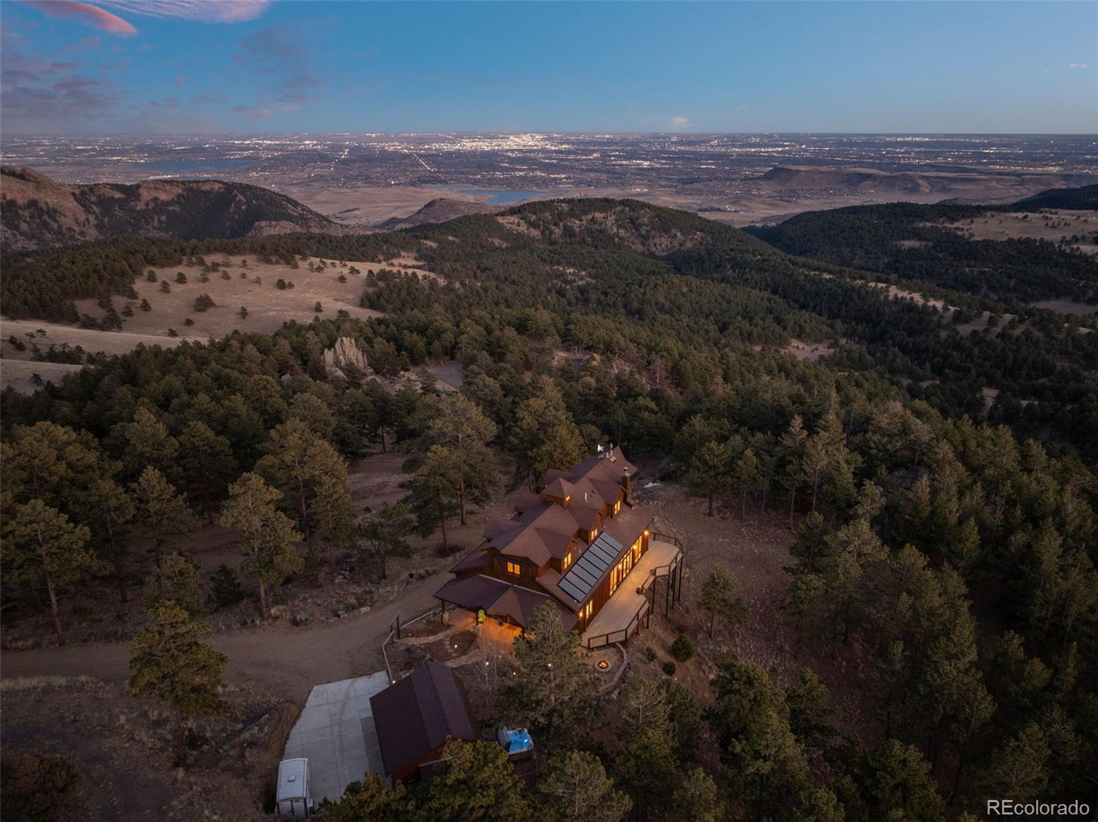 27659 Misty Road Golden, CO 80403 - Photo 50 of 50 an aerial view of residential house with green space