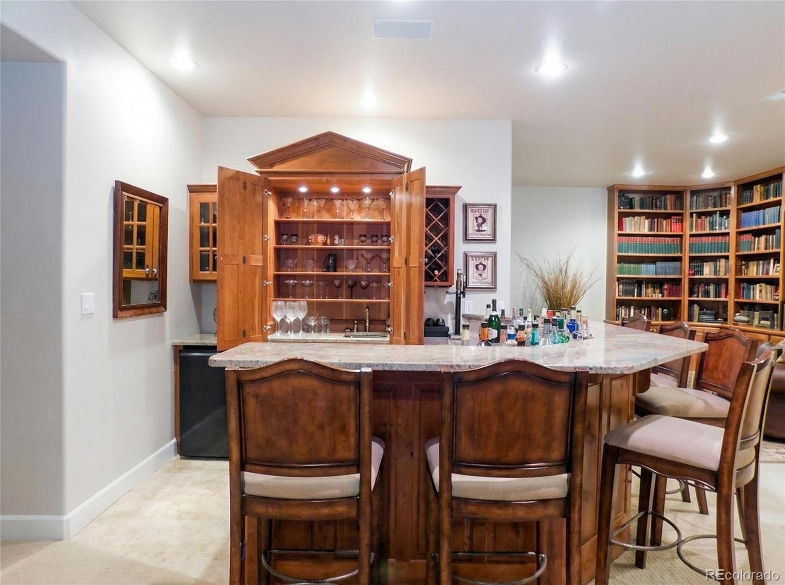 4351 Little Burnt Mill Road Pueblo, CO 81004 - Photo 18 of 45 a dining table with chairs and view kitchen