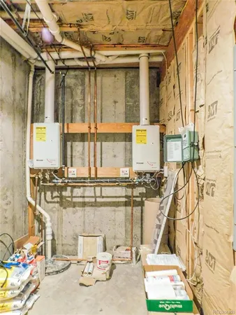 a view of a storage & utility room