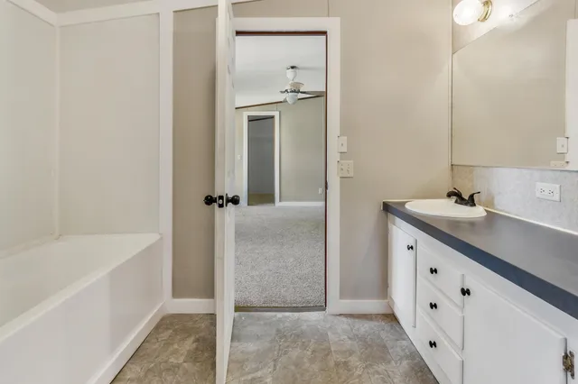 a view of outdoor space with trees