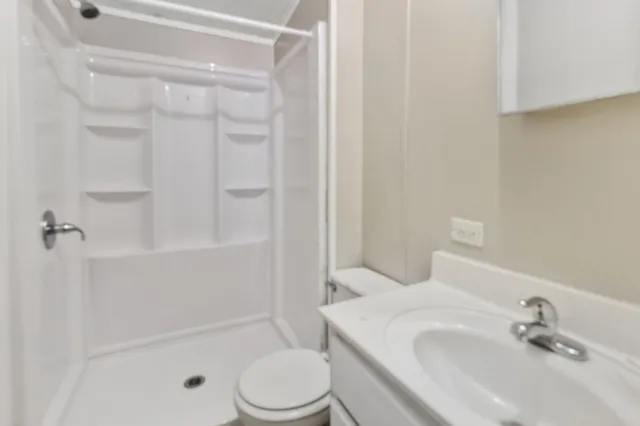 an aerial view of a house having yard