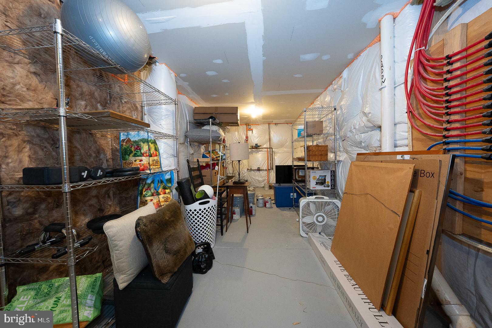 131 Spring Oak Drive Malvern, PA 19355 - Photo 70 of 93 UNFINISHED STORAGE AREA IN BASEMENT