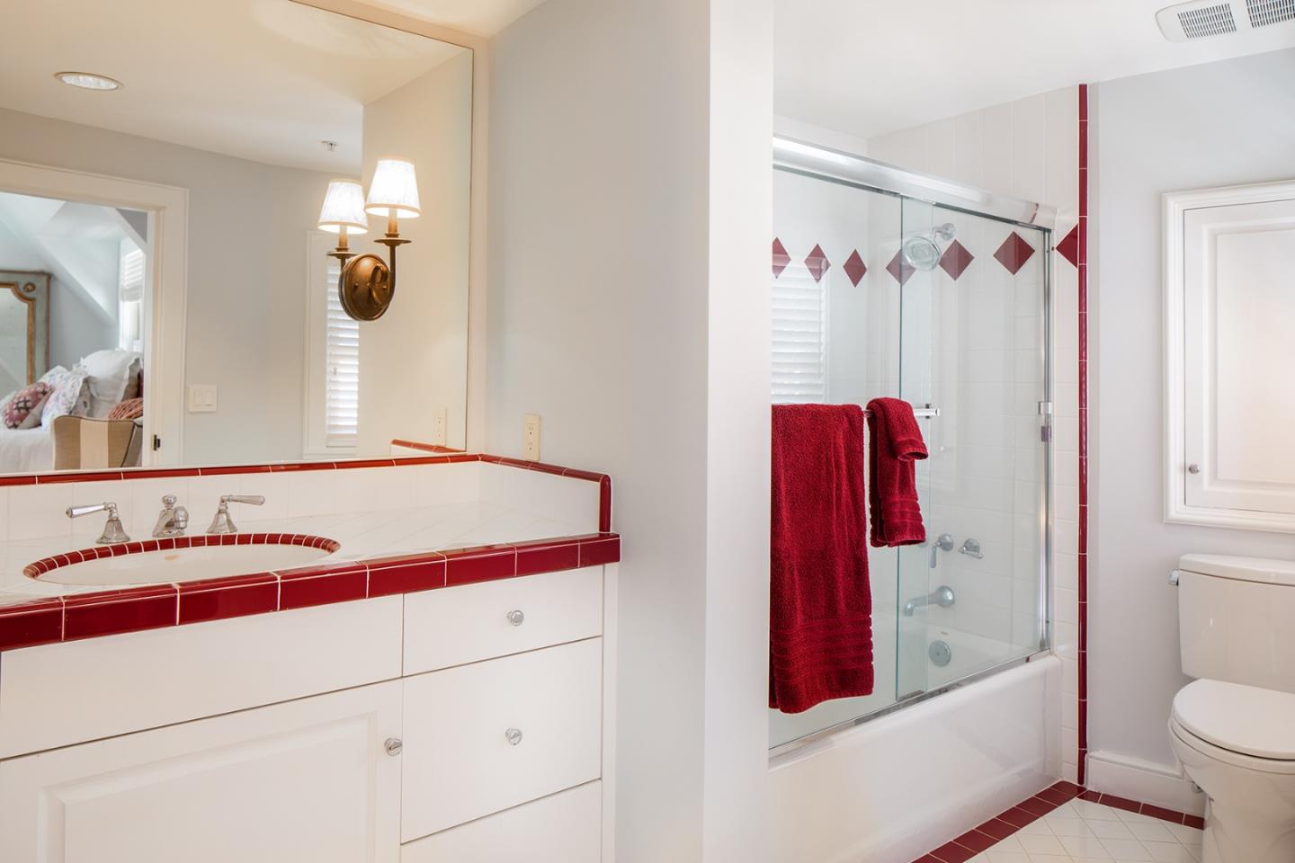 5445 Quail Way Carmel, CA 93923 - Photo 21 of 28 a bathroom with a bathtub and a shower