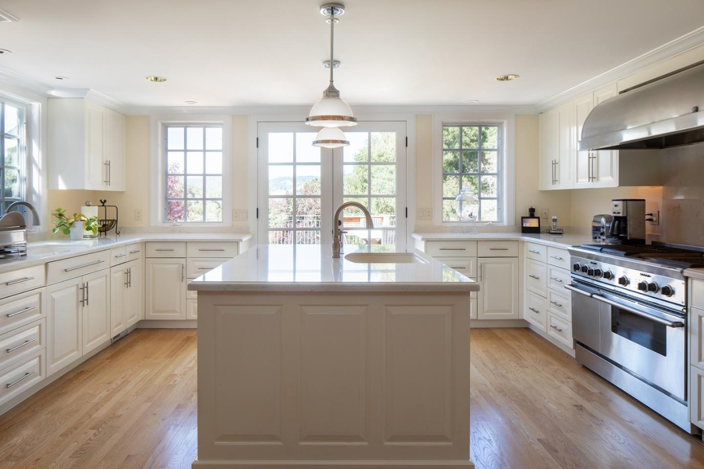 5445 Quail Way Carmel, CA 93923 - Photo 9 of 28 a kitchen with appliances a sink and cabinets