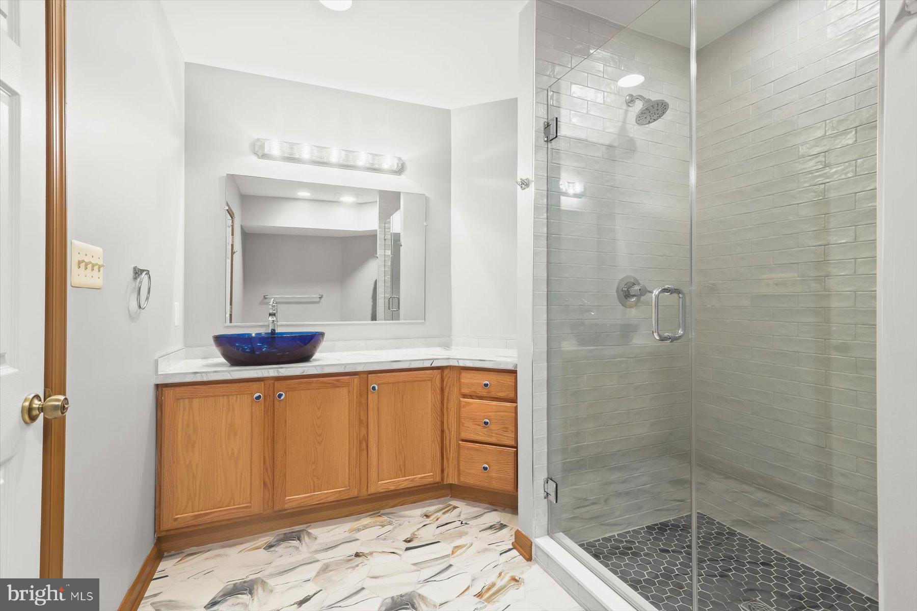 12400 Triadelphia Road Ellicott City, MD 21042 - Photo 50 of 67 Lower Level Renovated Full Bath
