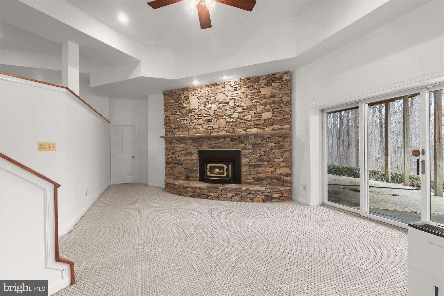 12400 Triadelphia Road Ellicott City, MD 21042 - Photo 54 of 67 Tasteful Stone Surround