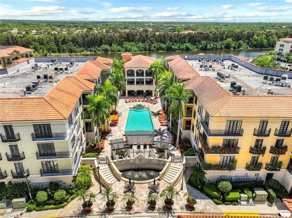 a view of a city from a terrace