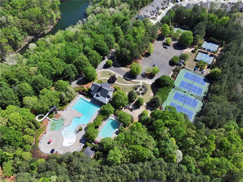 203 Sunshower Ridge Canton, GA 30114 - Photo 58 of 58 an aerial view of residential house with outdoor space