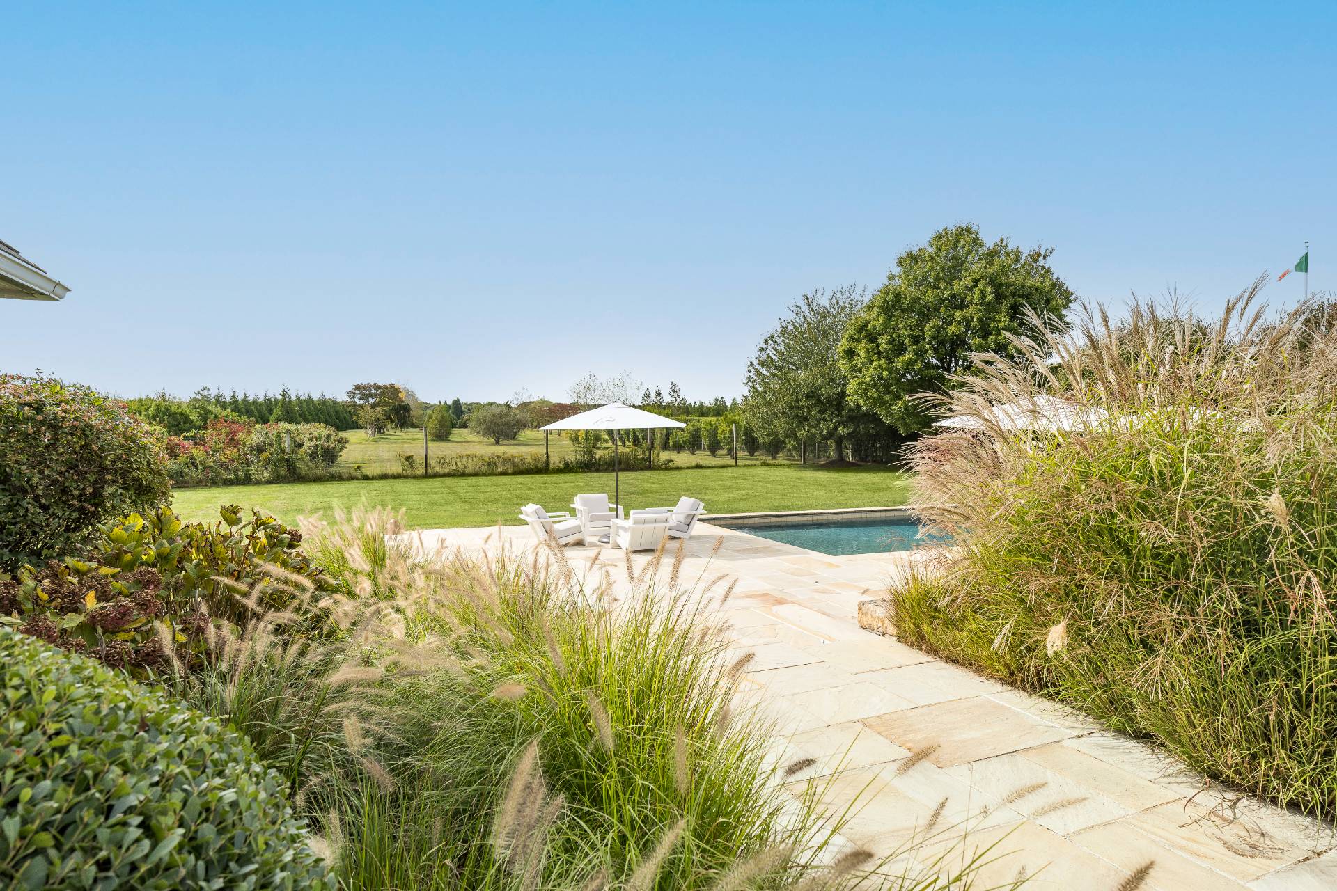 940 Deerfield Road Water Mill, NY 11976 - Photo 15 of 22 a view of a lake with a yard