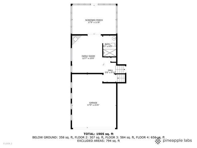 a picture of a floor plan