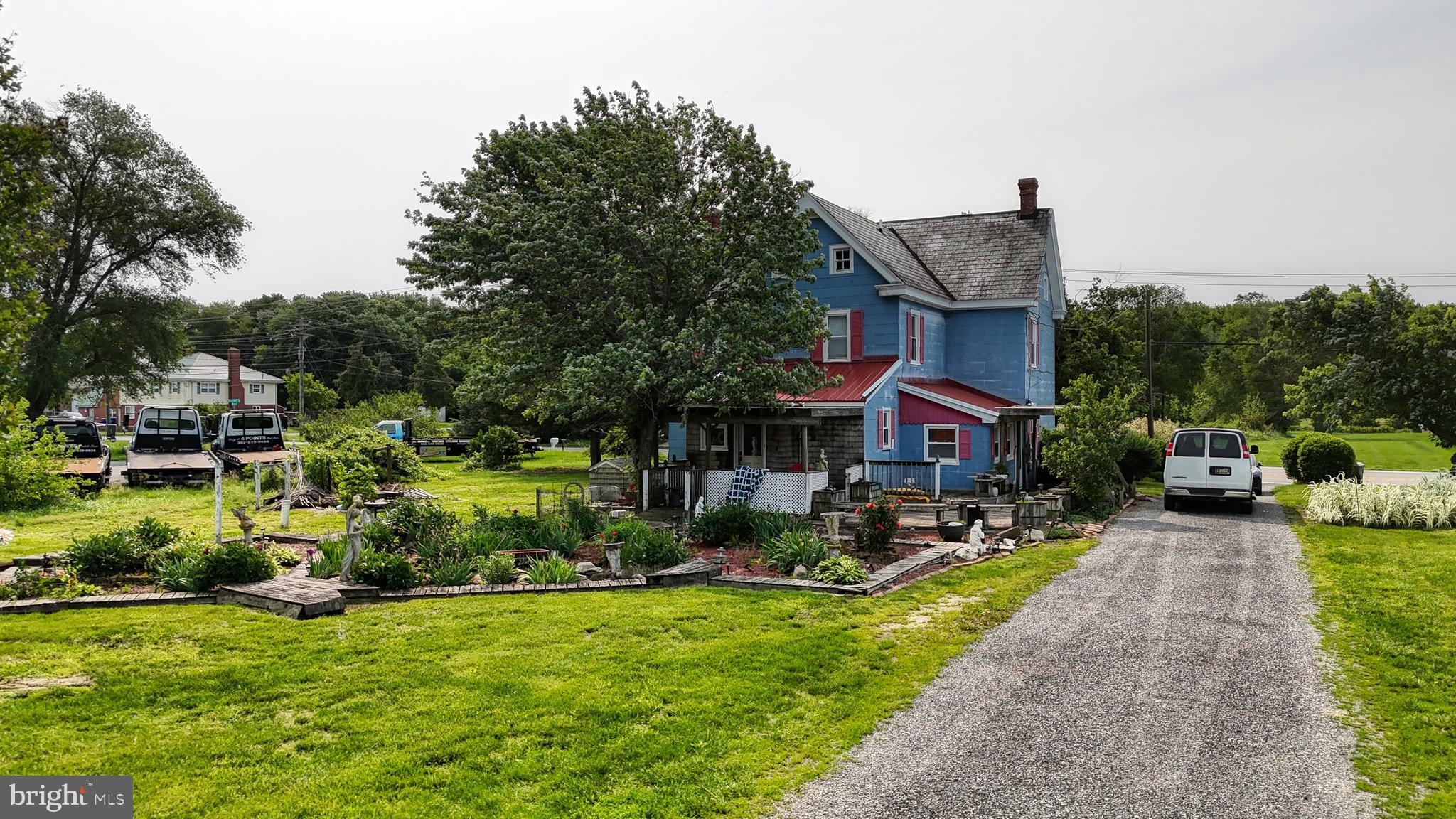 5403 Willow Grove Road Camden Wyoming, DE 19934 - Photo 33 of 44 a aerial view of a house with swimming pool garden and patio